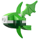 Emerald Dragon Fish - Fish - LEGO Fortnite Brick Life