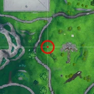Location of the Battle Star