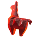 Crystal Llama (Ruby) - Back Bling - Fortnite