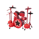 Drumset Supernova (Red Roan Supernova) - Drums - Fortnite Festival