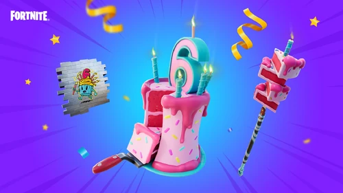 6th Birthday Quests - Promo - Fortnite