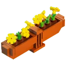 Daffodil Window Planter - Furniture - LEGO Fortnite