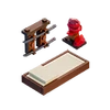 Ninja Serene Bedroom - Decor Bundle - LEGO Fortnite