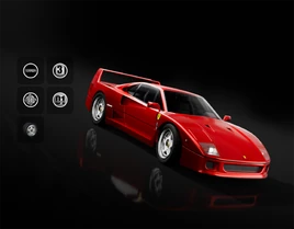 Ferrari F40 Bundle (Item Shop) - Item Shop Bundle - Fortnite