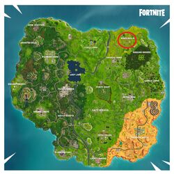 Fortnite Battle Royale Karte Risky Reels