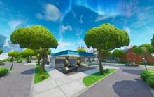 Greasy Grove (v10.30 - Gas Station) - Location - Fortnite