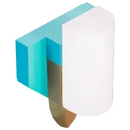 Deco Glam Cylinder Sconce - Furniture - LEGO Fortnite