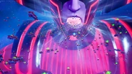 Galactus consuming the Upgraded Battle Buses