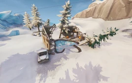 Giant Footprint (v10.00) - Unnamed Location - Fortnite
