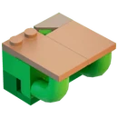 Cactus Counter - Medium - Furniture - LEGO Fortnite
