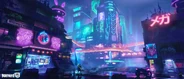 Concept Art for MEGA City by Loopsin