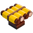 NaNa Thatch Table - Furniture - LEGO Fortnite