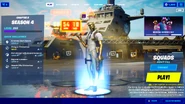The countdown in the lobby