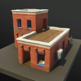 Pueblo Residential B - Prefab - Fortnite