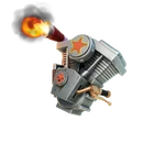 Scrappy (Engine) - Back Bling - Fortnite