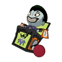 Joker in the Box (Featured) - Back Bling - Fortnite