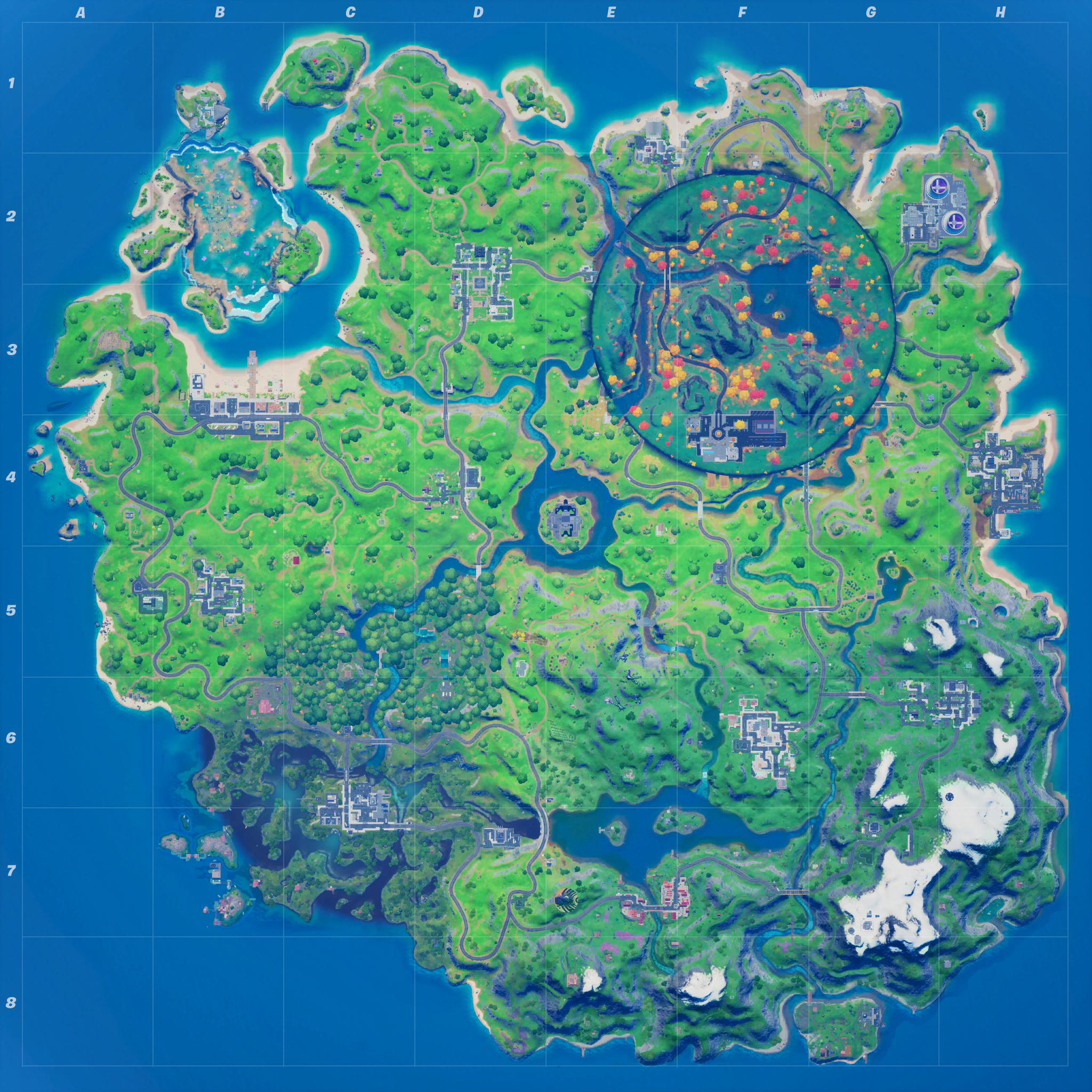 Map:Chapter 2: Season 4 (14.20) | Fortnite Wiki | Fandom