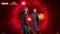 Doctor Strange & Scarlet Witch - Promo - Fortnite