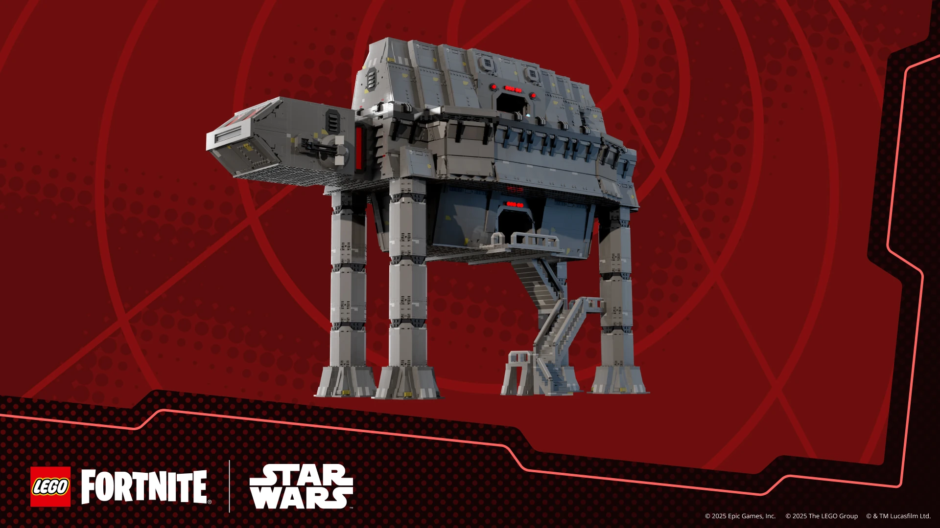 First Order AT-AT Build - Promo - LEGO Fortnite