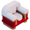 Winterfest Arm Chair - Furniture - LEGO Fortnite