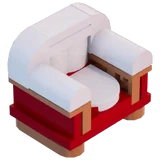 Winterfest Arm Chair - Furniture - LEGO Fortnite