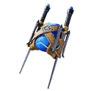 Bladed Breath (Blue) - Back Bling - Fortnite
