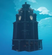 Gotham City clock tower by Pat Jones.jpg (86 KB) Unused clock tower by Pat Jones