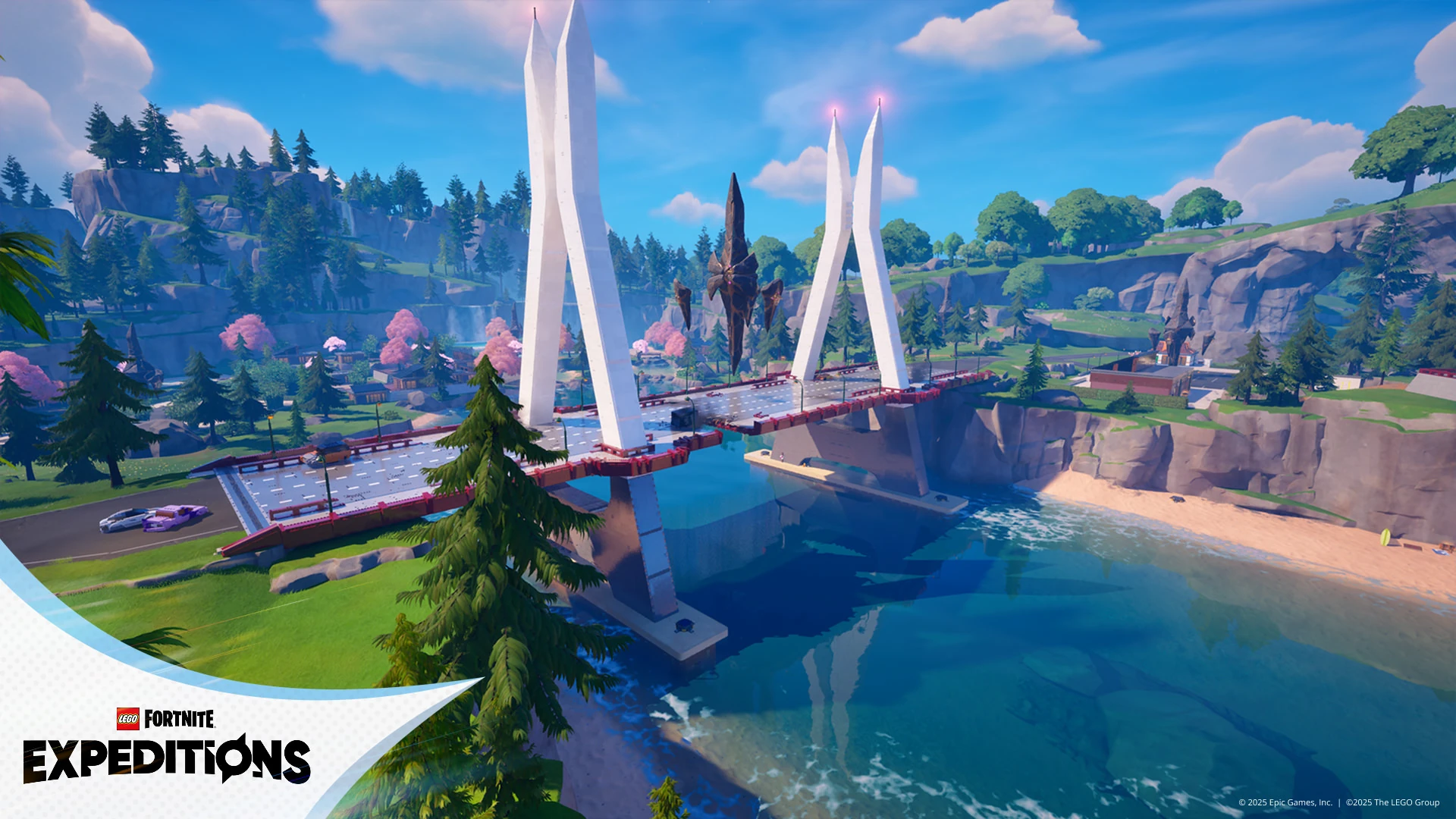 Expeditions Busted Bridge - Promo - LEGO Fortnite