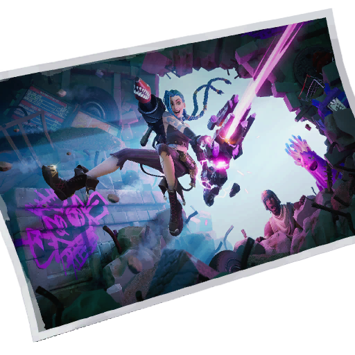 Arcane Jinx of League of Legends to Wreak Havoc in Fortnite 