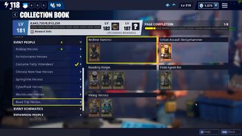 Collection Book - Armory - Fortnite