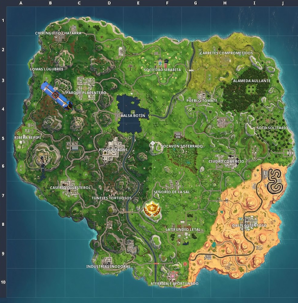 Lugares De Battle Royale Fortnite Wiki Fandom