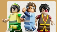 Toph, Katara, and Zuko (News Tab) - Promo - LEGO Fortnite
