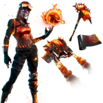 Renegade Flame Bundle - Item Shop Bundle - Fortnite