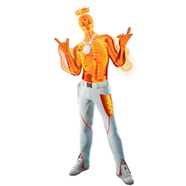Inferno Skeleton Balvin (Reactivity - On - Featured) - Outfit - Fortnite