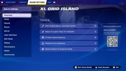 Island Settings