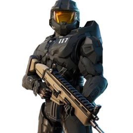 Master Chief (Matte Black Featured) - Outfit - Fortnite
