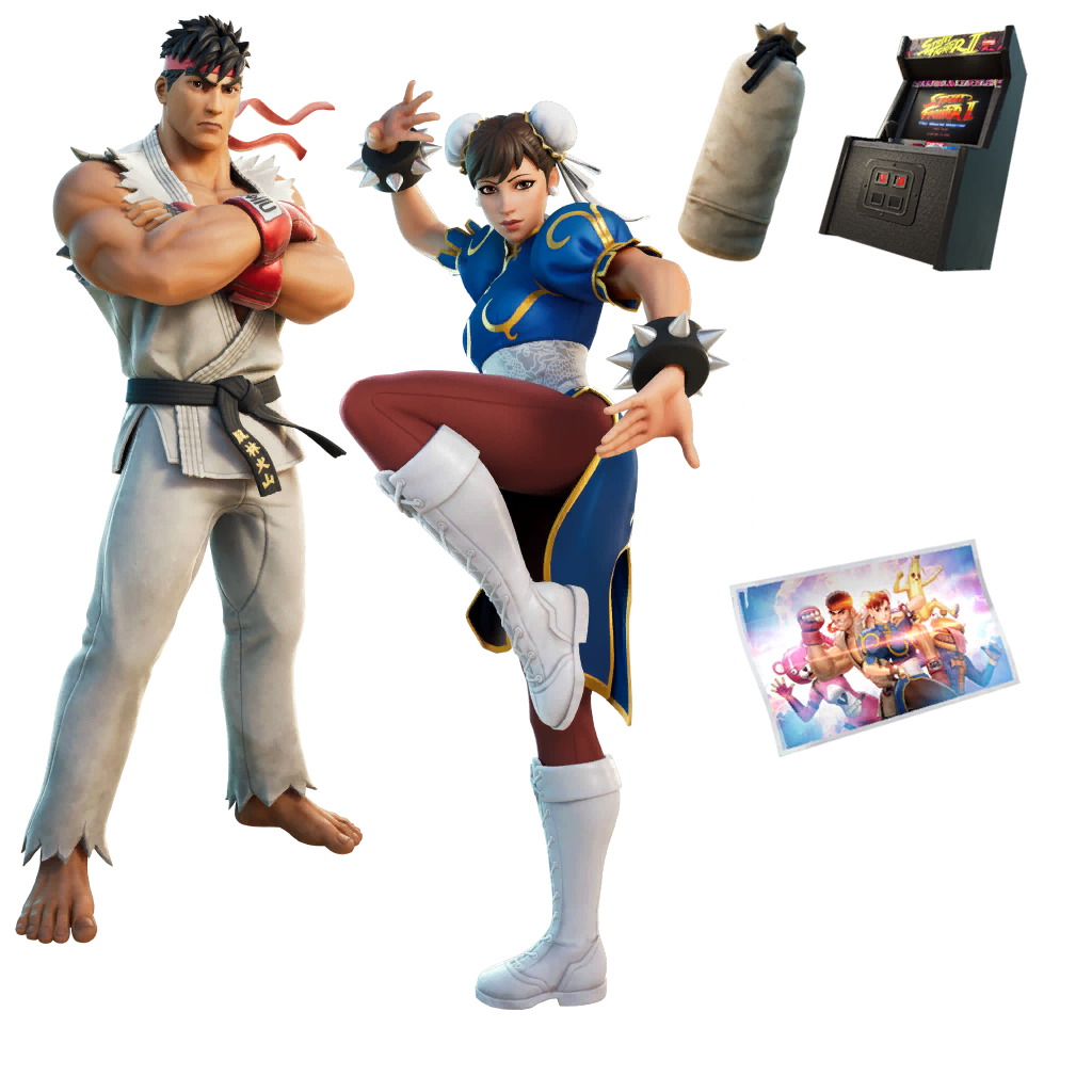 Ryu & ChunLi Bundle Fortnite Wiki Fandom