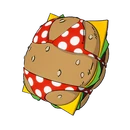Polka Dot Bunkini - Back Bling - Fortnite