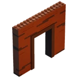 Rustic Interior Door 02 - Building Part - LEGO Fortnite