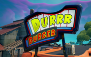 The Durrr Burger (Sign) - Landmark - Fortnite