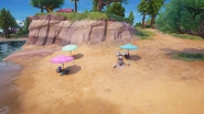 Beach (Golden Coast - Desert - 1) - Unnamed Location - Fortnite.png (3.78 MB) Beach (Near Slice O' Shore; Removed in Update v40.20)