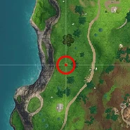 Location of the Battle Star