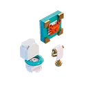 Tugboat Powder Room - Decor Bundle - LEGO Fortnite