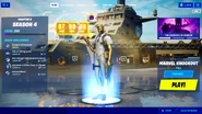 The countdown in the lobby