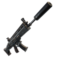 Suppressed Assault Rifle - Weapon - Fortnite