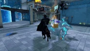 Darth Vader eliminated when the player he's following is eliminated