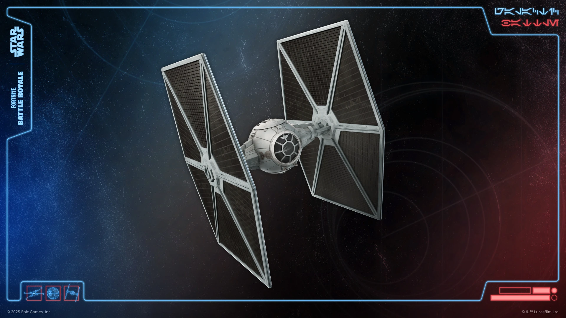 Imperial TIE Fighter - Promo - Fortnite