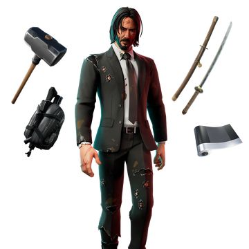 Fortnite john wick action figure best sale
