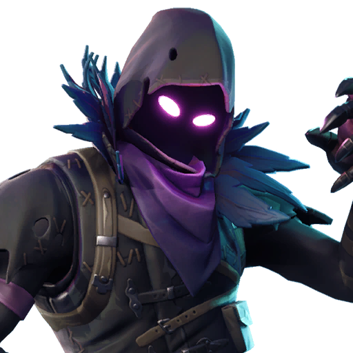 Fortnite hoodie top raven skin