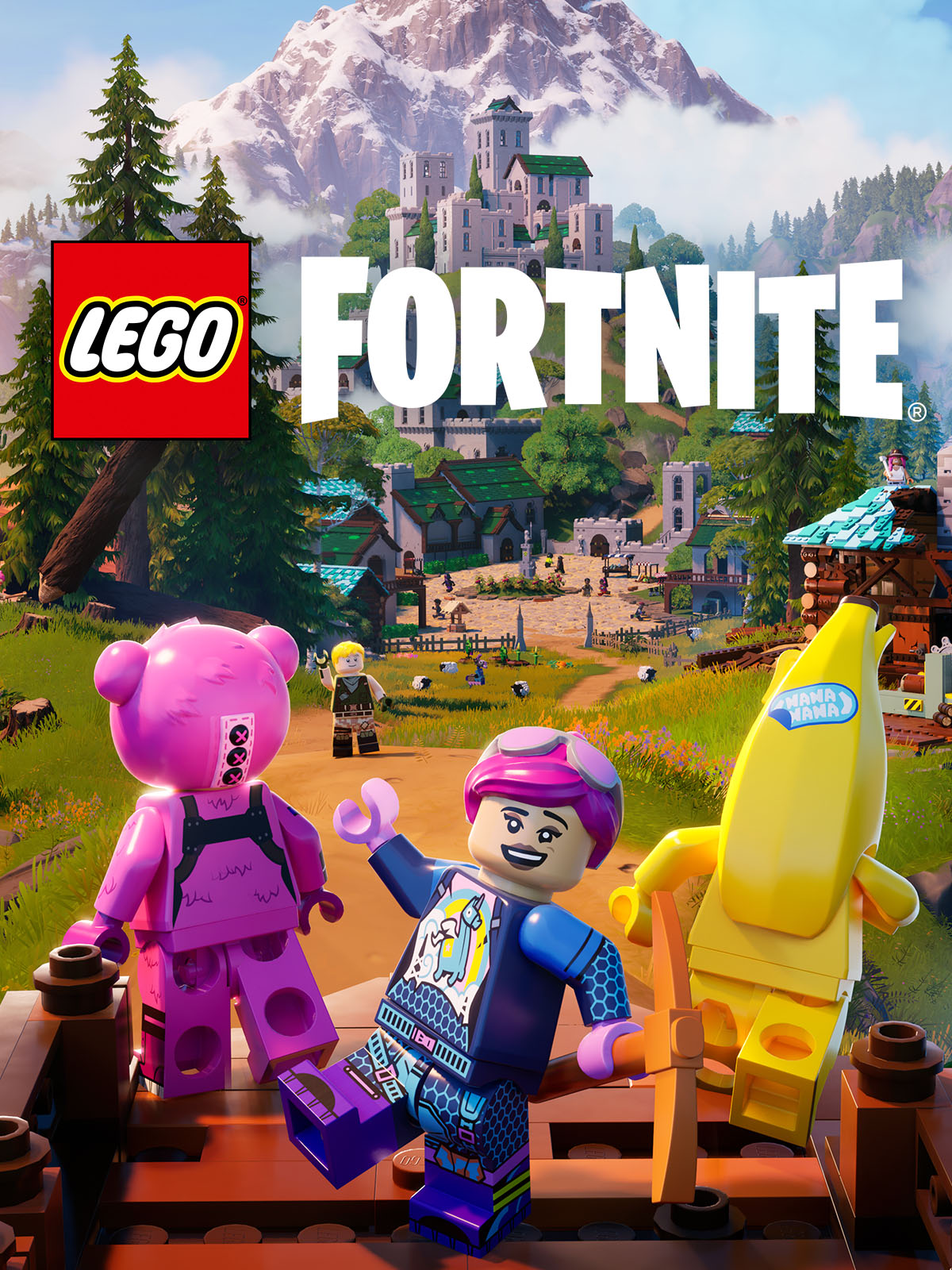 Content Creator Icon Series Skins x LEGO Fortnite in v28.10